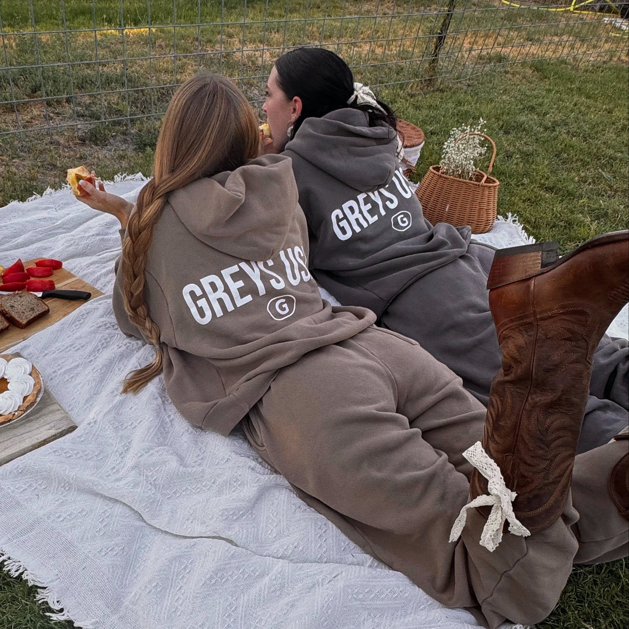 Neutral Americana hoodie