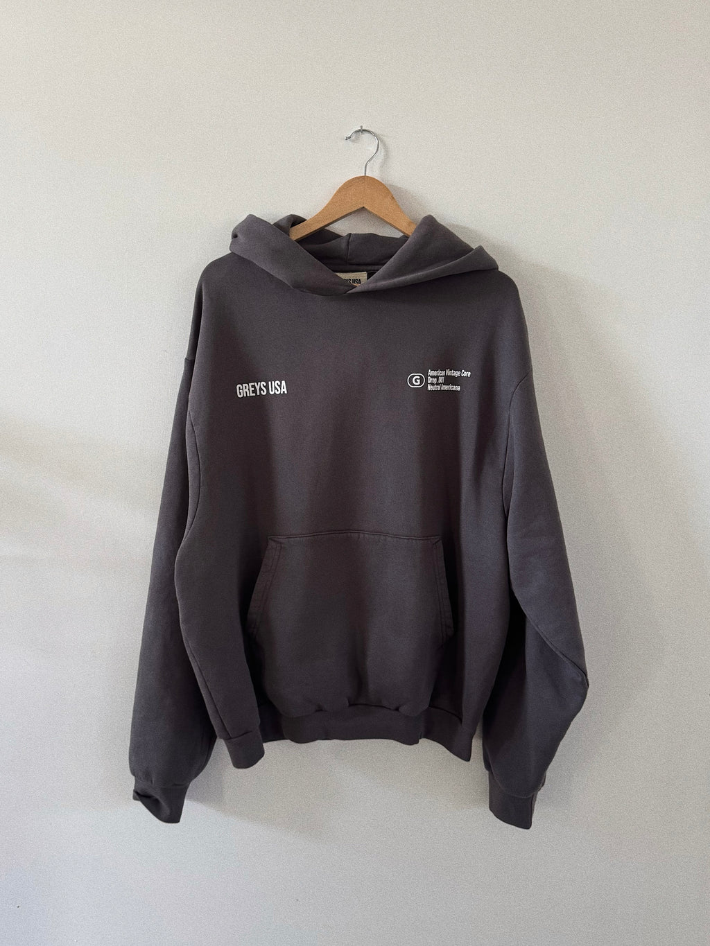 Neutral Americana hoodie