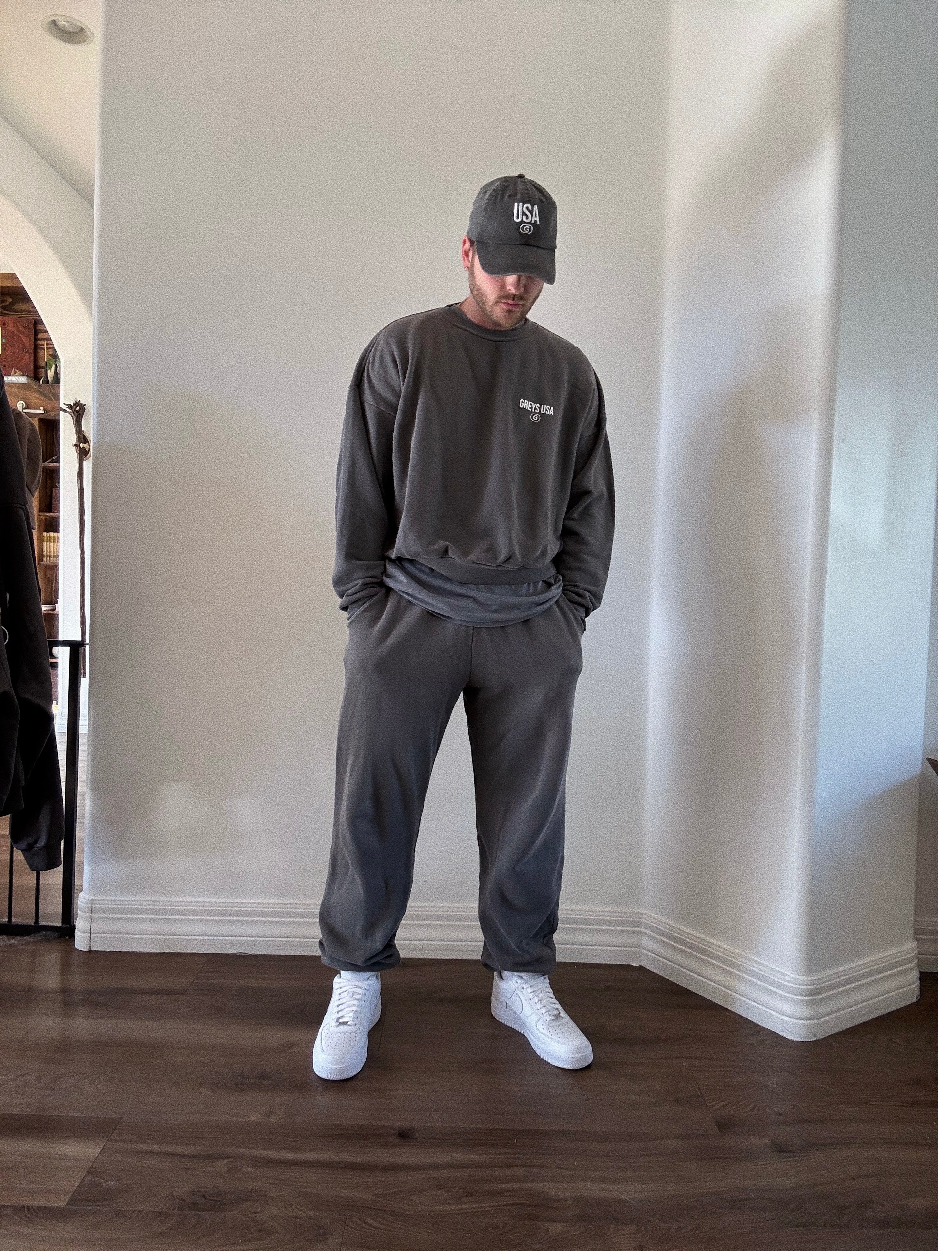 Neutral americana crewneck