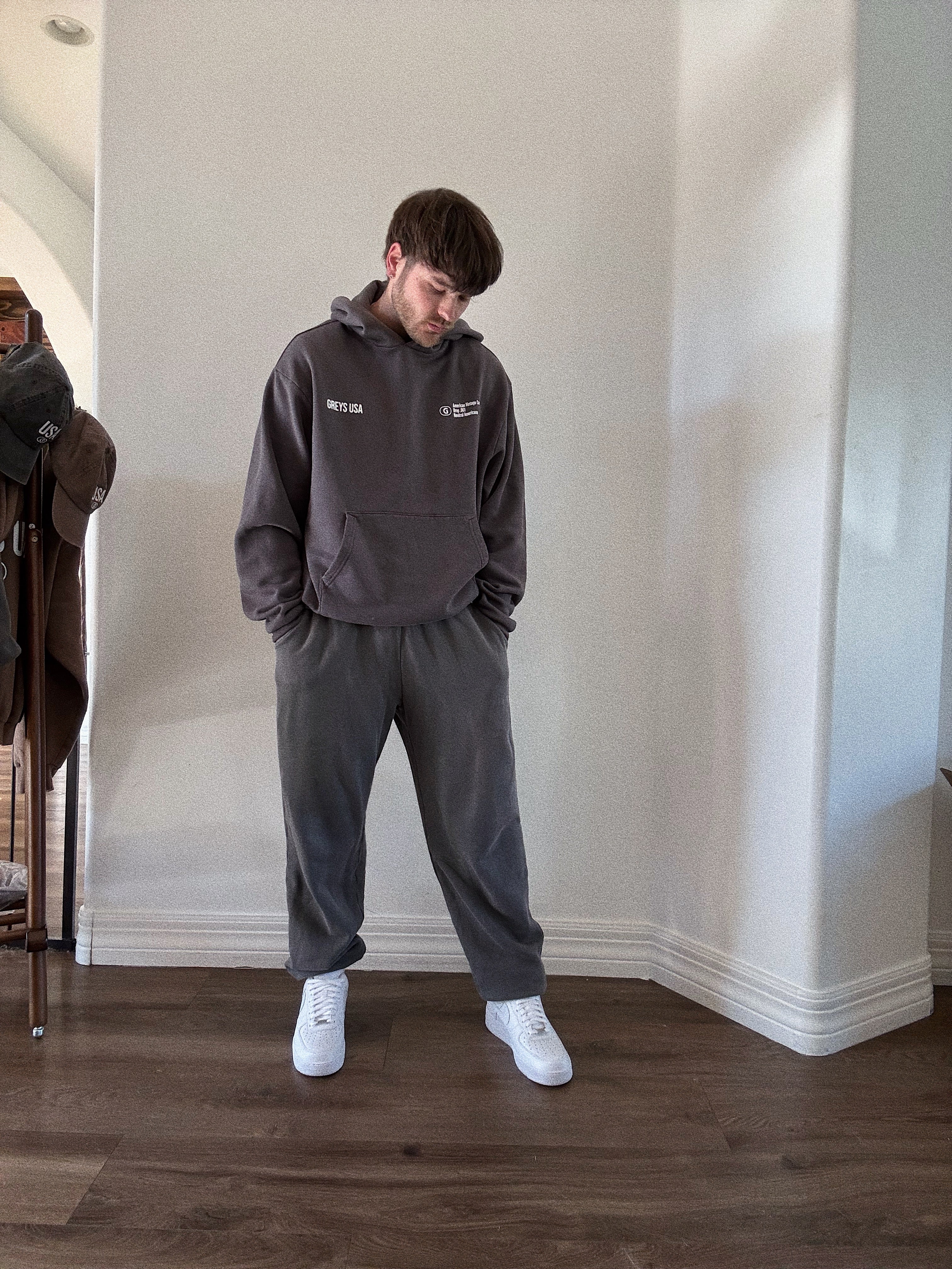 Neutral Americana hoodie